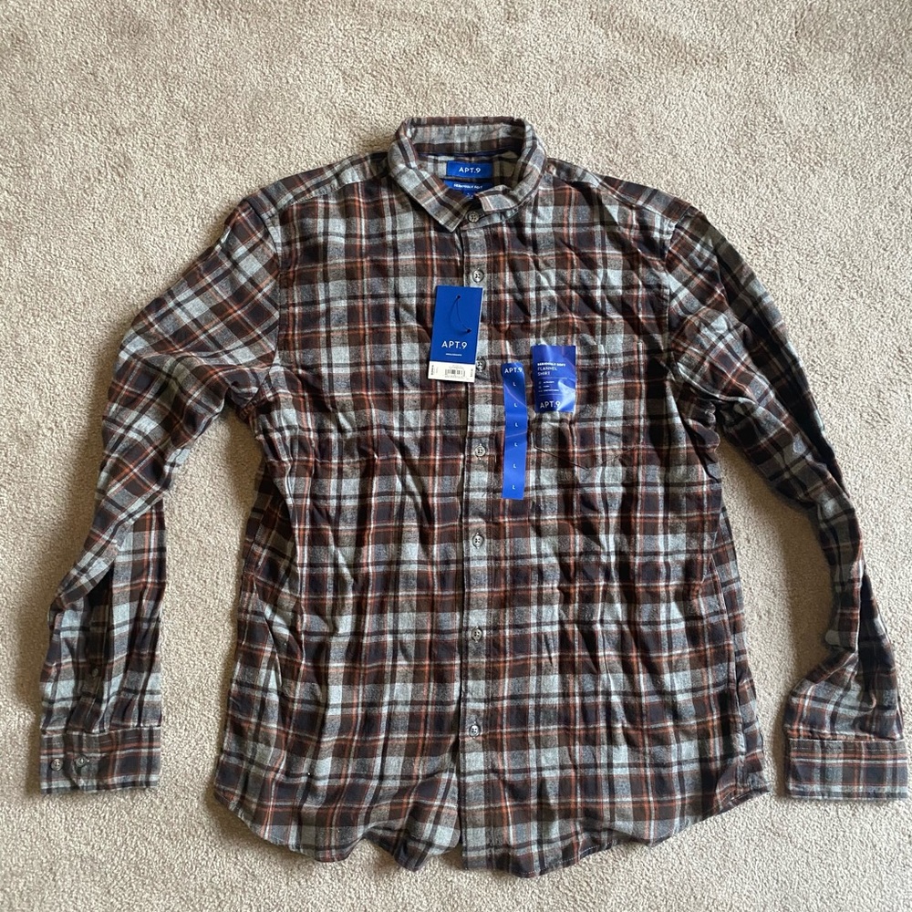 NWT Plaid Flannel